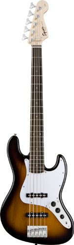 Squier by Fender Affinity Jazz Bass V String, Brown Sunburst