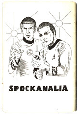 The Star Trek fanzine Spockanalia contained th...