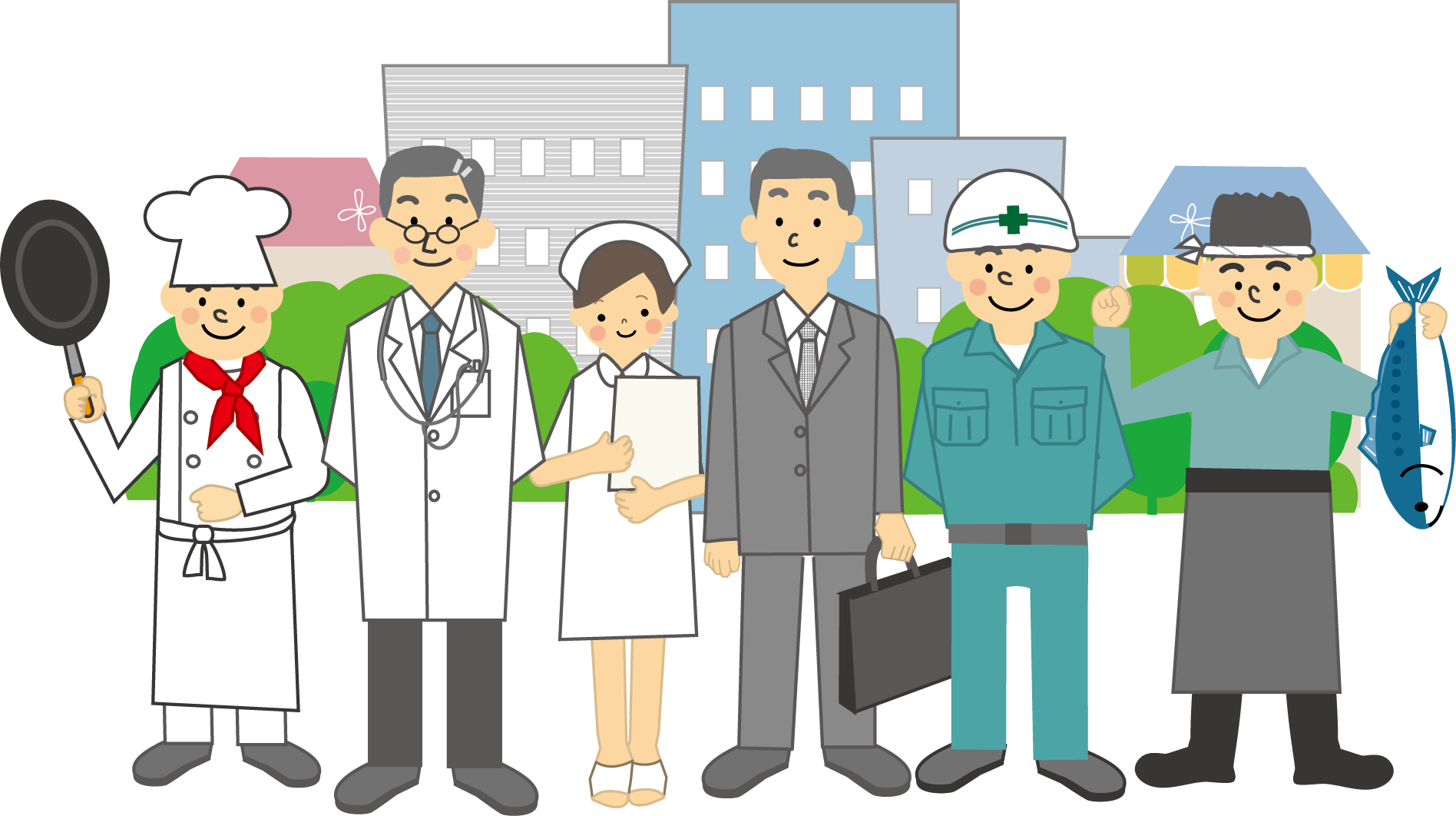 70以上 職業体験 イラスト Ngonosuto