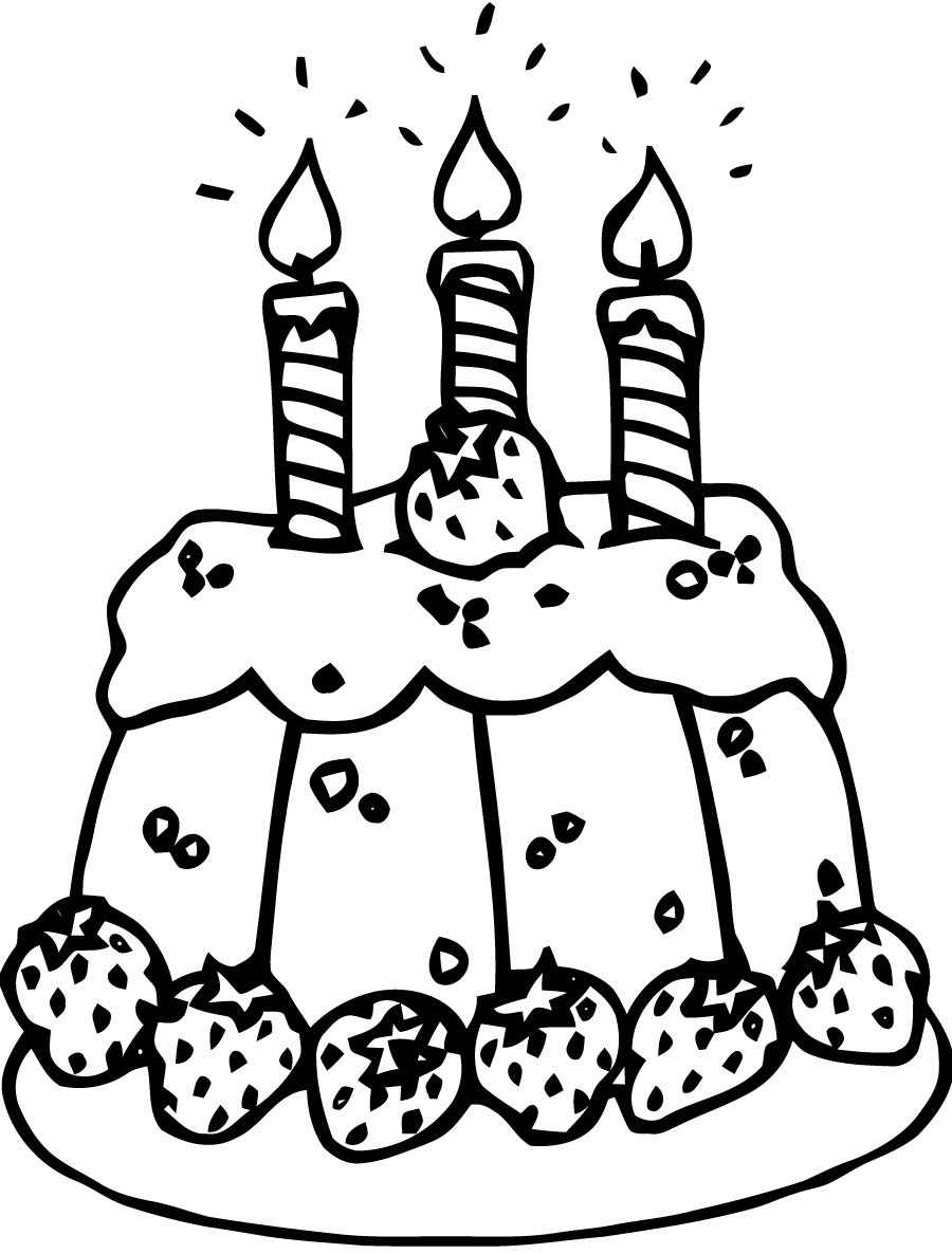 coloriagegateauanniversaire