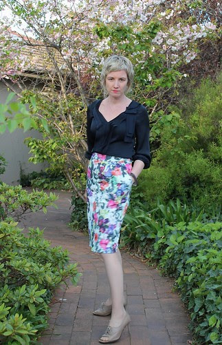 O'Keefe skirt in the springtime