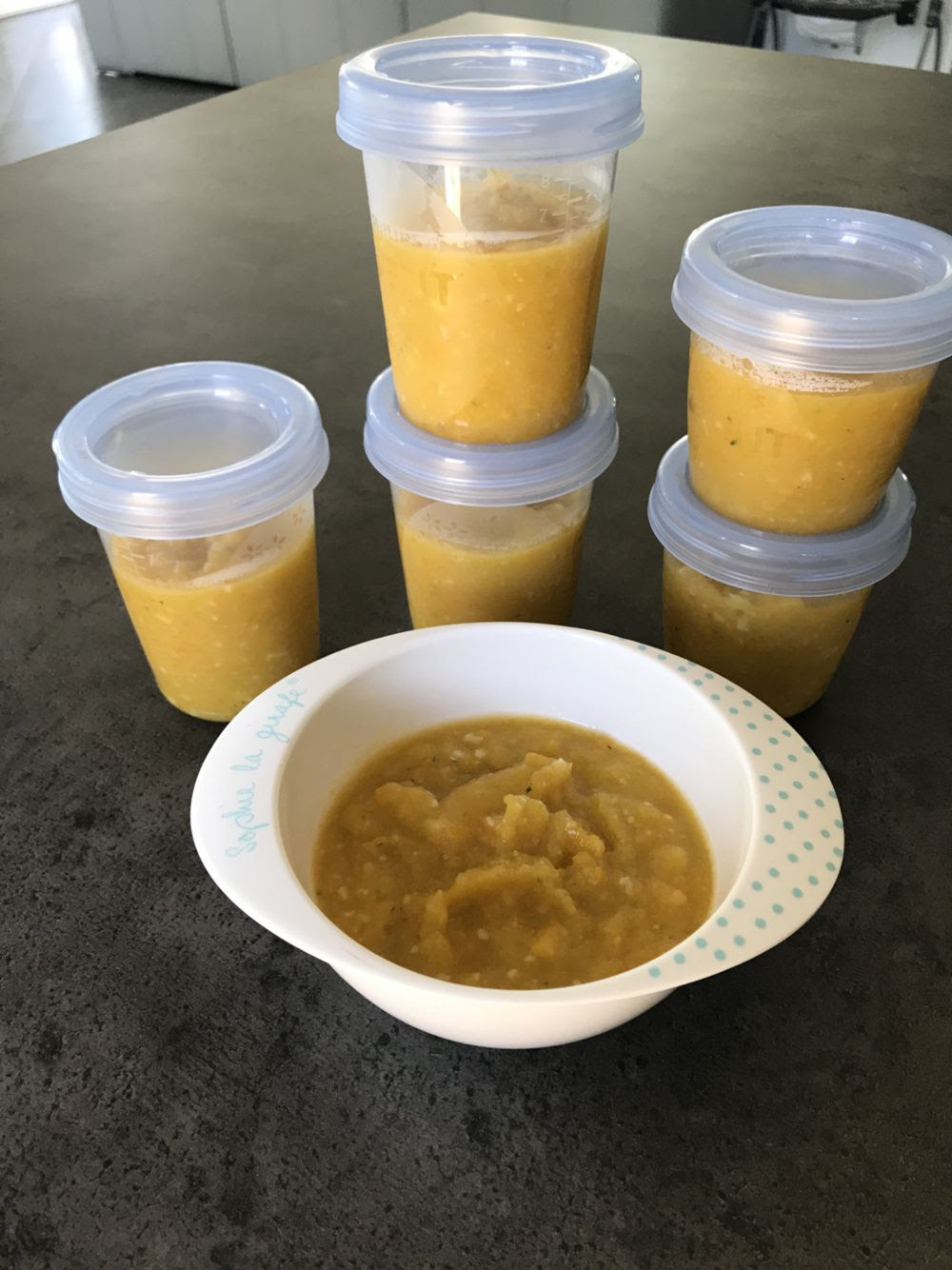 Puree Bebe Des 6 Mois Courgettes Carottes Navets Recettes Simples Et Rapides