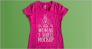 Download 28+ Women T-Shirt Mockup Generator Free Download | Creative Template