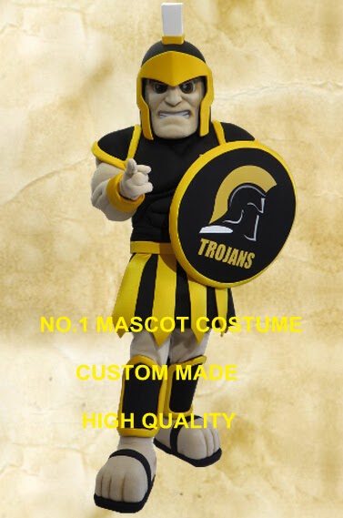 How To Choose black Trojan mascot spartan knight warrior costume adult anime cosply fancy dress for school college sport carnival 2088