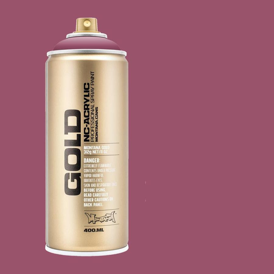 Montana Cans Gold Semi Gloss Dusty Pink Spray Paint Net Wt 11 Oz In The Spray Paint Department At Lowes Com