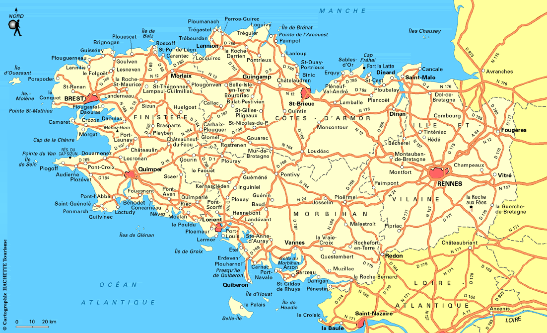 mappy carte bretagne Télécharger carte normandie bretagne PDF | carte normandie pdf 