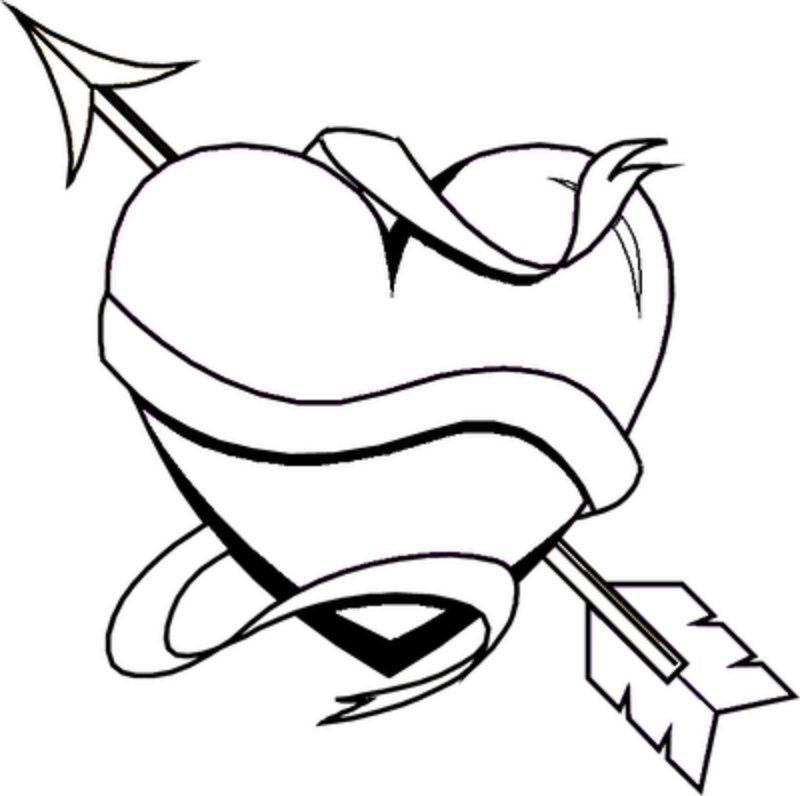 free love heart coloring pages download free clip art free