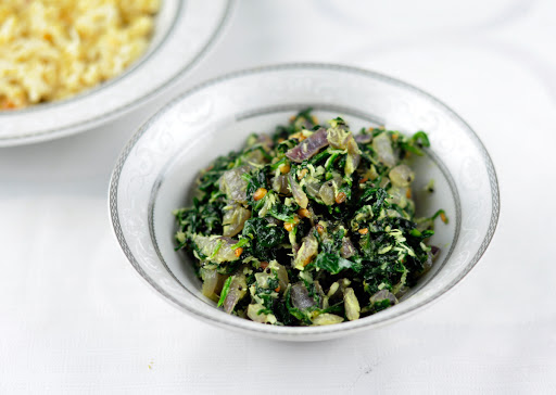 SPINACH PORIYAL - INDIAN SPINACH RECIPE 