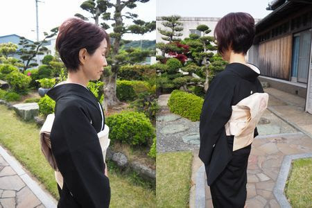 着付けスタイル日記 出張着付け 留袖に素敵なモダンショートヘア