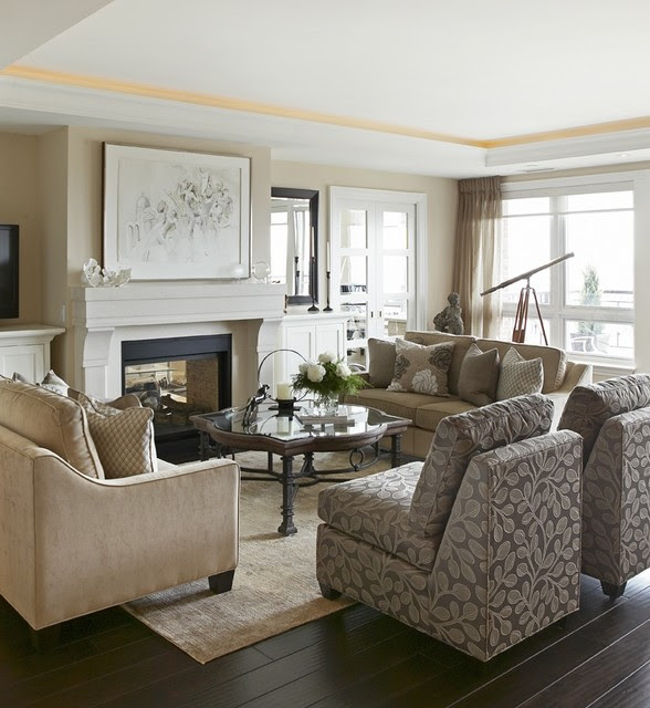 Elegant Living Space - Living Room - toronto - by ...