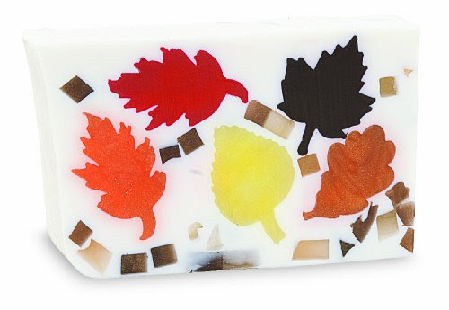Primal Elements Bar Soap, Autumn Leaves, 6.8-Ounce Cellophane (Pack of 2)