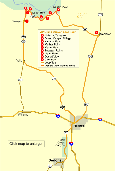 Grand Canyon Trip From Sedona | Loop Trip To The Grand Canyon South Rim
