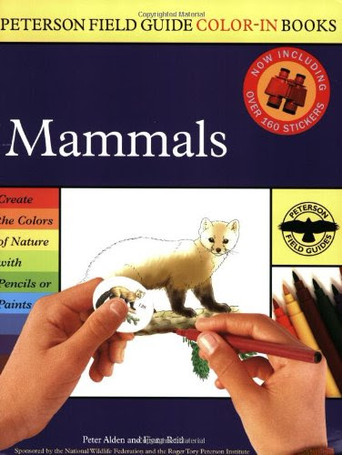 Peterson Field Guide Color-In Book: Mammals (Peterson Field Guide Color-In Books)