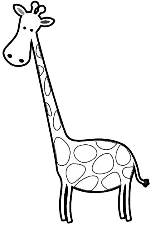Download Free Giraffe Cartoon Black And White Download Free Clip Art Free Clip Art On Clipart Library