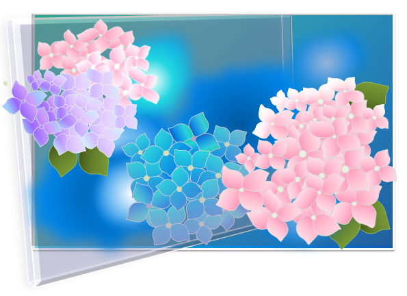 無料イラスト画像 上紫陽花 イラスト 書き方
