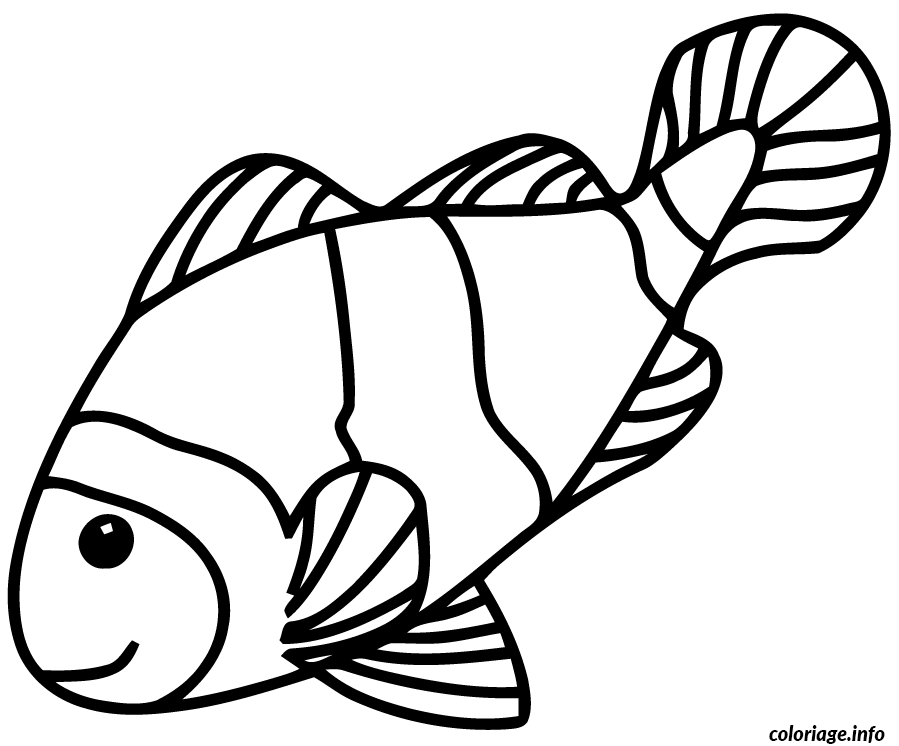 Coloriage poisson 25  JeColorie.com