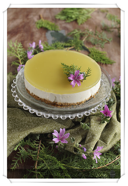 Tarta Fresca De Queso Kiwi Y Naranja Vertical 1