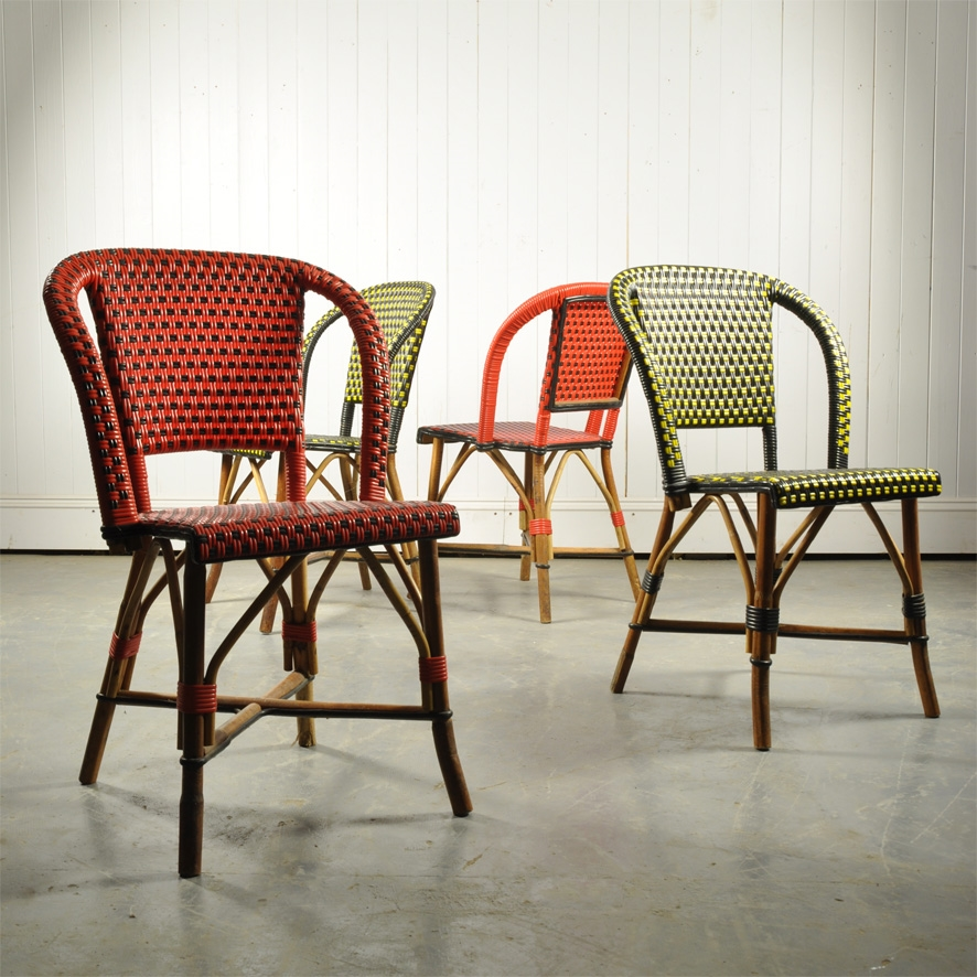 Vintage French Bistro Chairs - Retro Furniture - Original ...