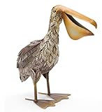 Pete The Pelican Metal Garden Decor