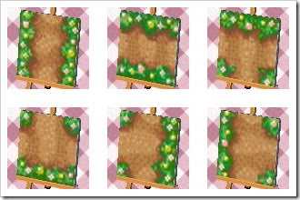どうぶつの森 ゆの村マイデザイン カタログ Qrコードはリンク先にて 2525日記ブログ
