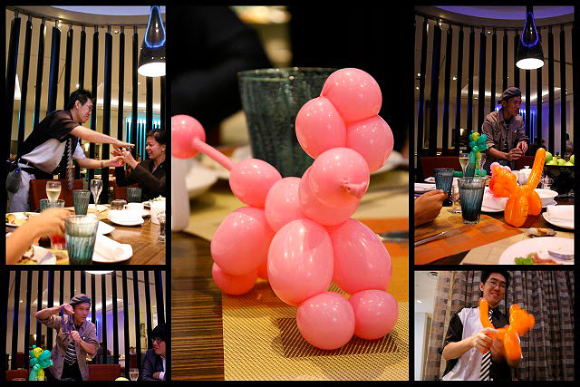 Global Kitchen had entertainers too