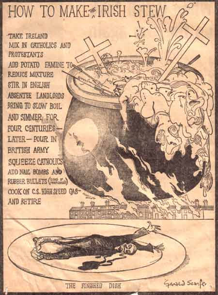 Gerald Scarfe cartoon