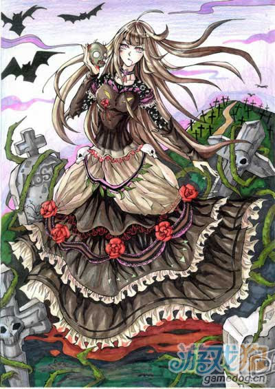 植物大战僵尸墓碑吞噬者的拟人化手绘 游戏狗植物大战僵尸长城版专区手机版