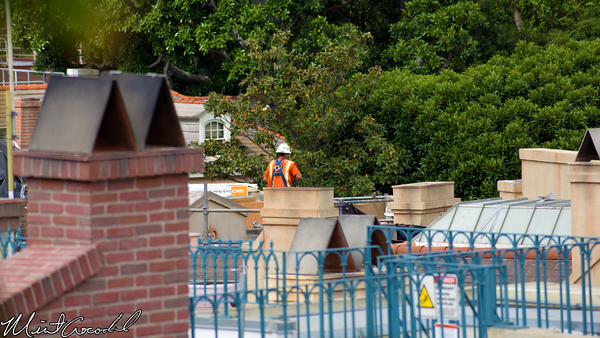 Disneyland Resort, Disneyland, New Orleans Square, Club 33, Rooftop, Refurbishment, Refurb
