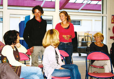  Adrien et Fanny, les jeunes agriculteurs.  photo D. D.  