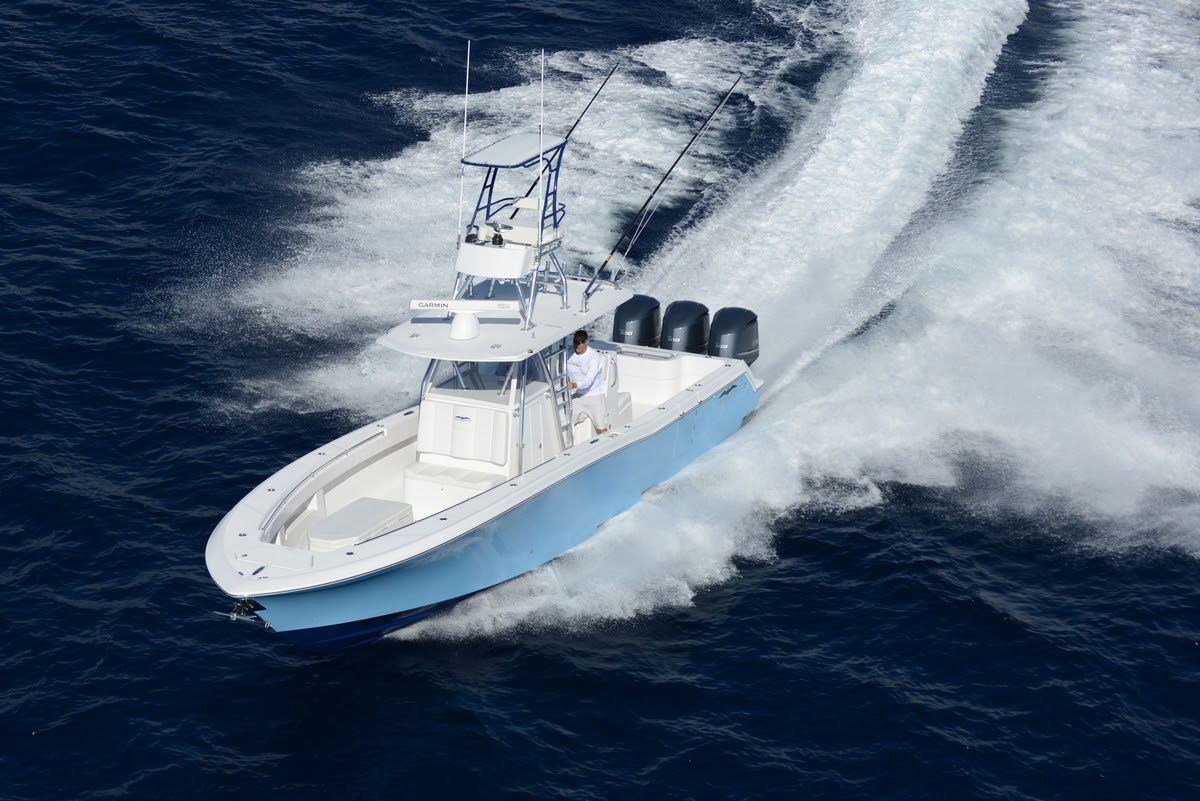 The World Class 36' Open Fisherman Invincible Boat