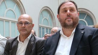 Oriol Junqueras i Raül Romeva (ACN)