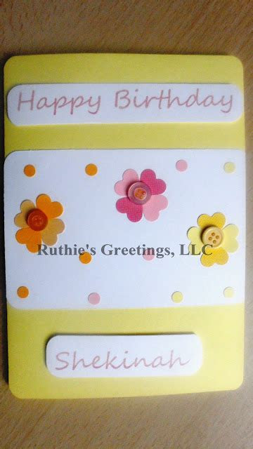  custom handmade birthday card for 13 year old