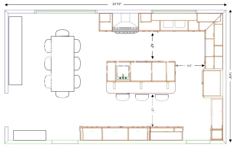 Peninsula Kitchen Layout | Kitchen Layout & Decor Ideas