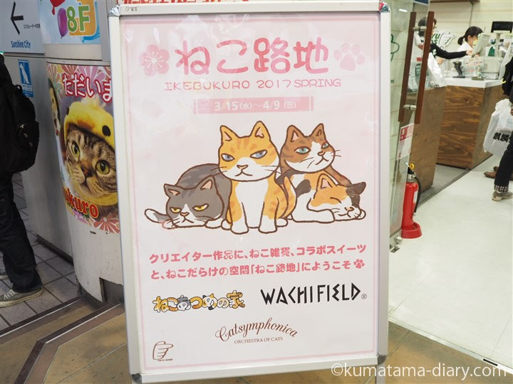 東急ハンズ池袋店の ねこ路地 Ikebukuro 17spring を見に行きました