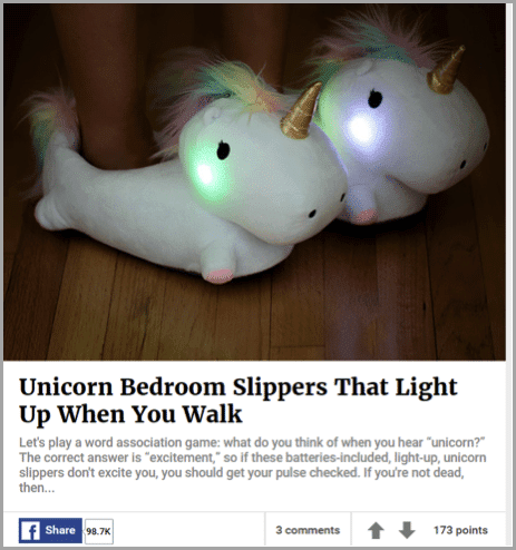 Bored Panda - example of user generated content