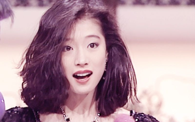 中森明菜 与小林聪美同台黑裙版tango Noir The Best Ten 1987 03 12 Talk中字 哔哩哔哩 Bilibili