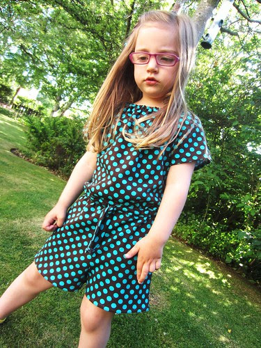 polkadot jumpsuit front
