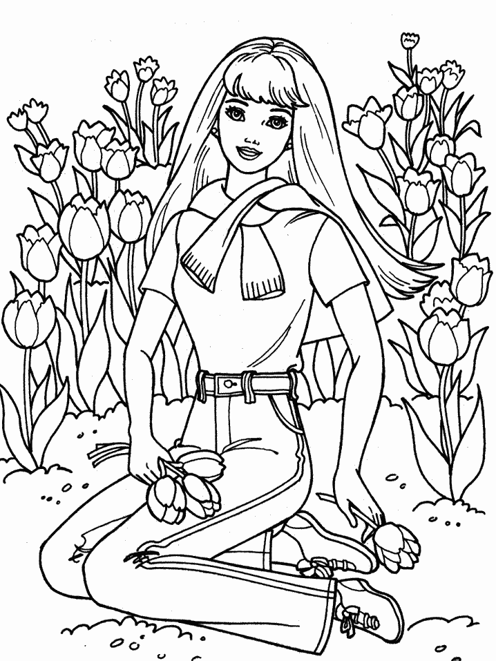 Desenho do(a)  Barbie