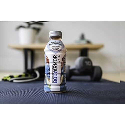 BODYARMOR SportWater Alkaline Water, 1 Liter (Pack of 12),