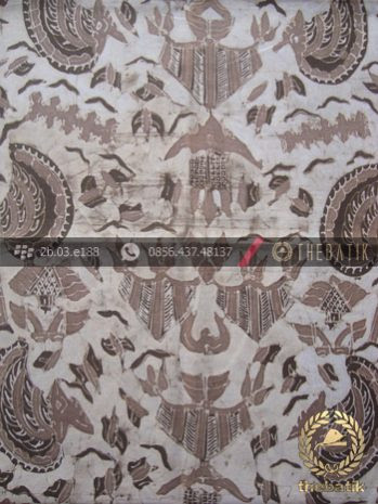 Jual Batik Tulis Warna Alam  Semen Romo Krem  THEBATIK CO ID