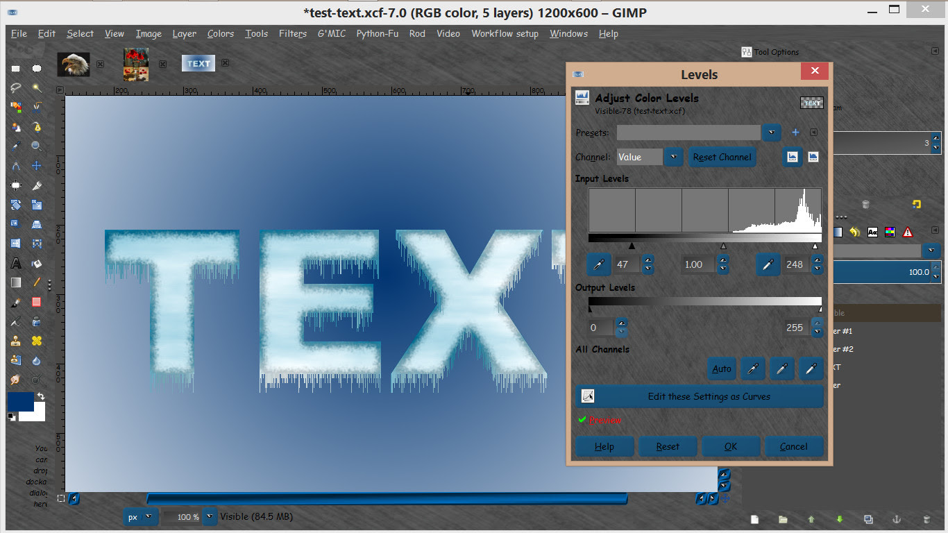 Gimp Chat Script Fu Simple Crystallize