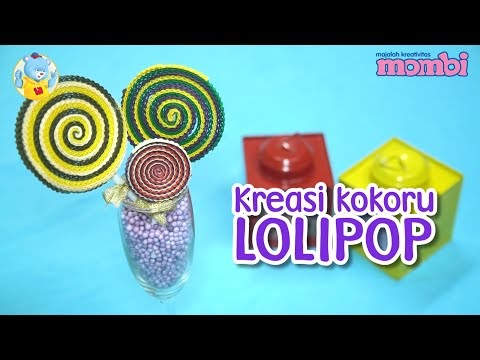Terbaik Kreasi Mombi Membuat Kokoru Berbentuk Lolipop Kreatif Untuk Anak Tk, Paling Baru!