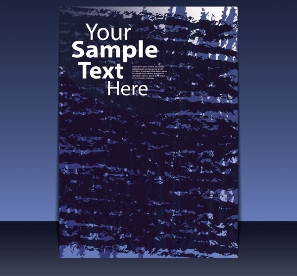 Vector Software on Book Cover Design Template Free Download