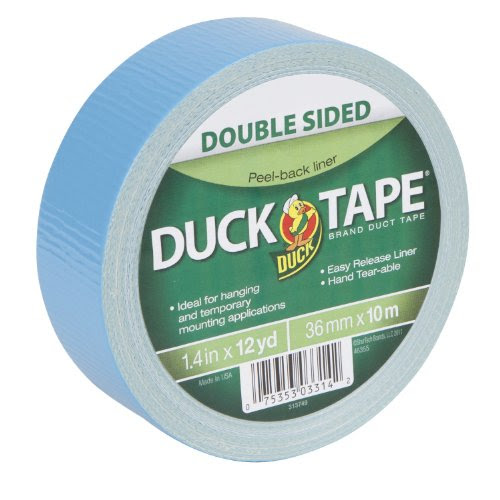 Duck Brand 240200 Double-Sided Duct Tape, 1.4-Inch by 12-Yard On Sale