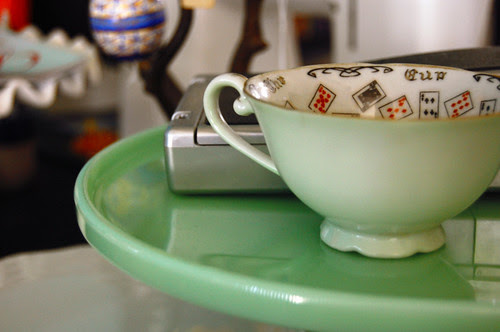 fortune tea cup