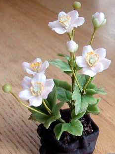 手工树脂粘土花制作 面包花瓷土花教学 树脂粘土配方 日本仿真花技术培训 Diy粘土饰物教程 手工项目 实用技术市场网