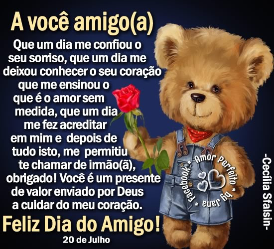 Dia do Amigo Imagens, Mensagens e Frases para WhatsApp ...