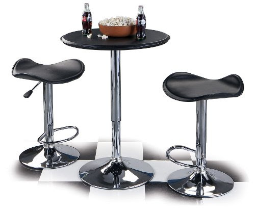 Home Style ATABLE 25-Inch Adjustable Bar Table