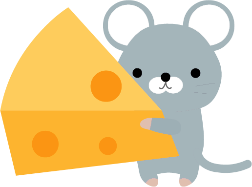 ねずみのイラスト 無料イラストフリー素材 可愛いネズミ