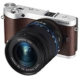 Samsung NX300 20.3MP CMOS Smart WiFi Compact Interchangeable Lens Digital Camera with 18-55mm Lens and 3.3' AMOLED Touch Screen